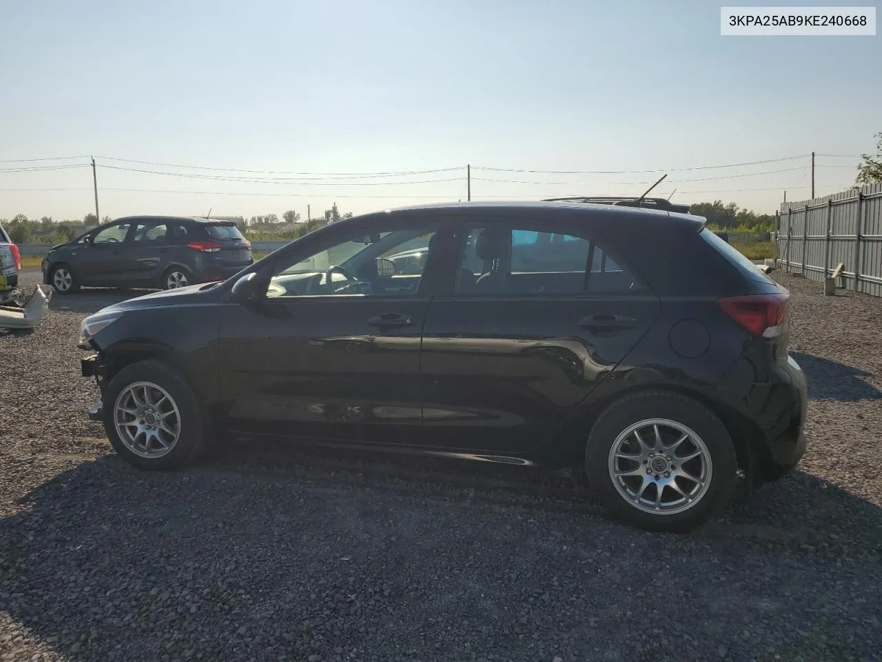 2019 Kia Rio S VIN: 3KPA25AB9KE240668 Lot: 70050074