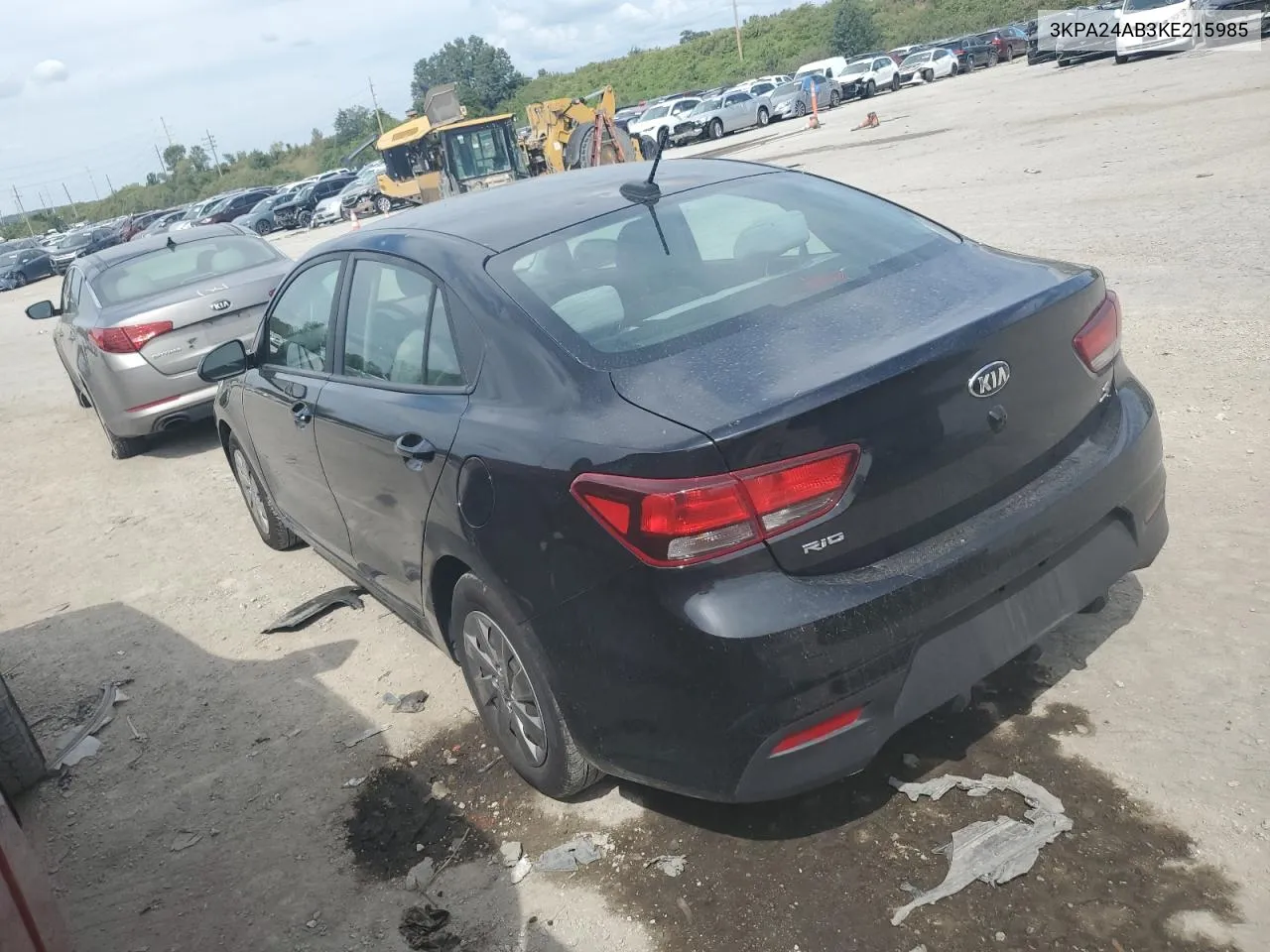 2019 Kia Rio S VIN: 3KPA24AB3KE215985 Lot: 70246094