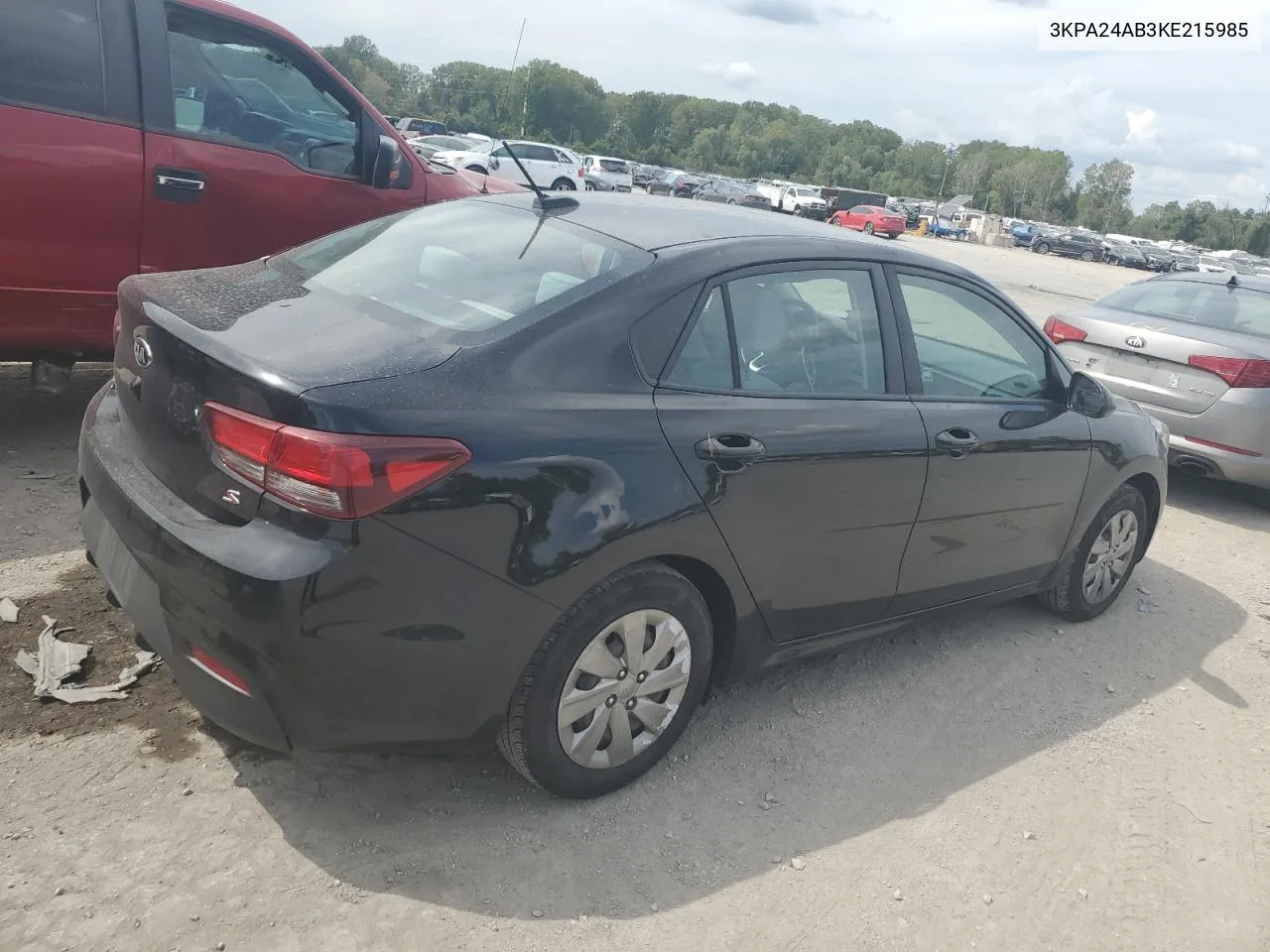 2019 Kia Rio S VIN: 3KPA24AB3KE215985 Lot: 70246094