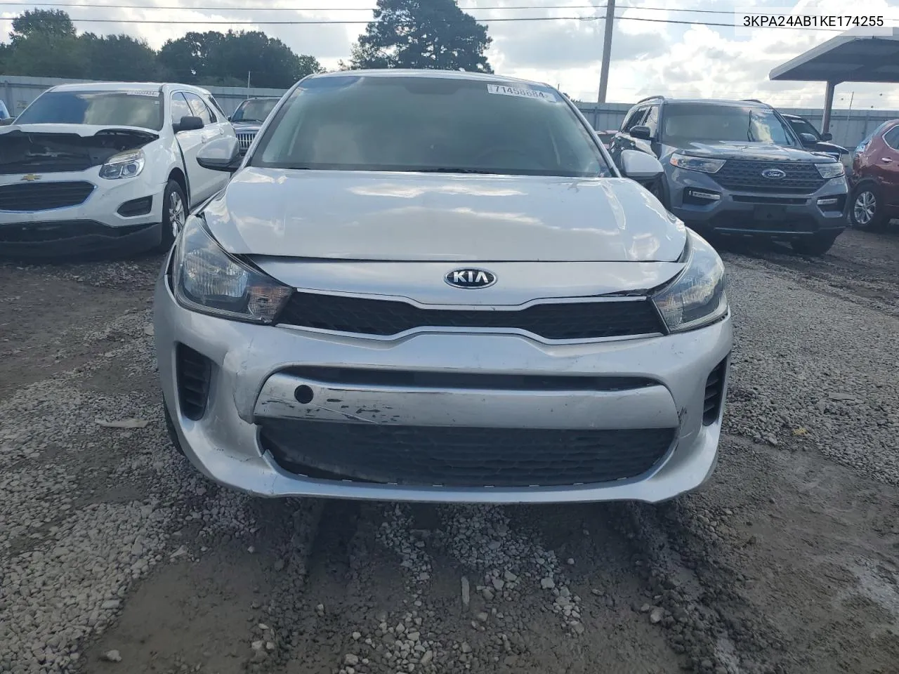 3KPA24AB1KE174255 2019 Kia Rio S