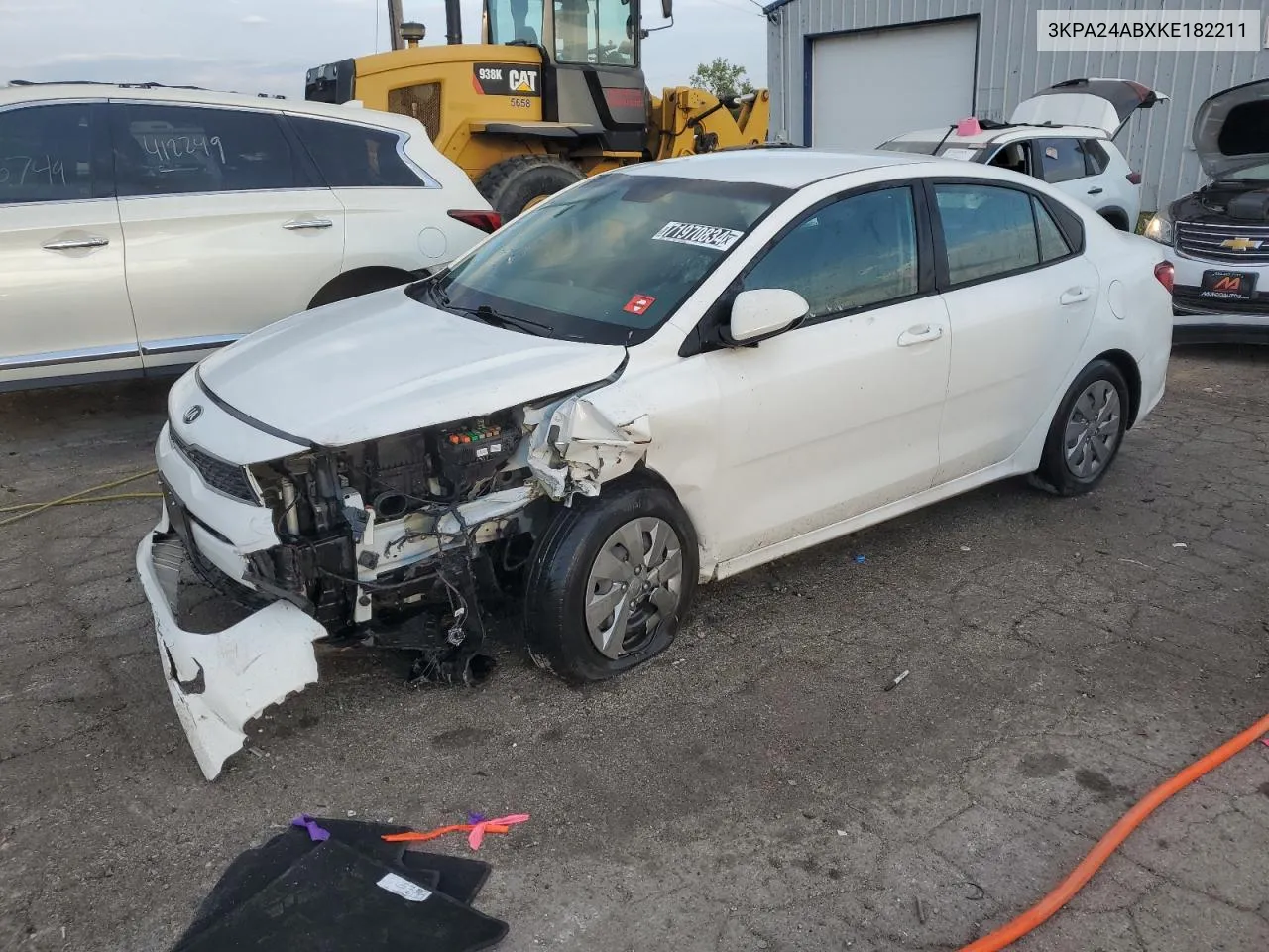 3KPA24ABXKE182211 2019 Kia Rio S