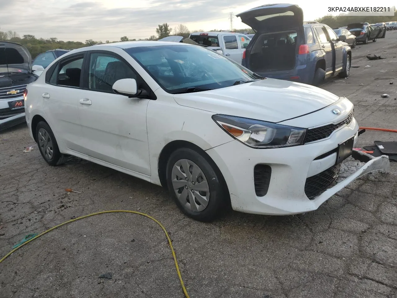 3KPA24ABXKE182211 2019 Kia Rio S