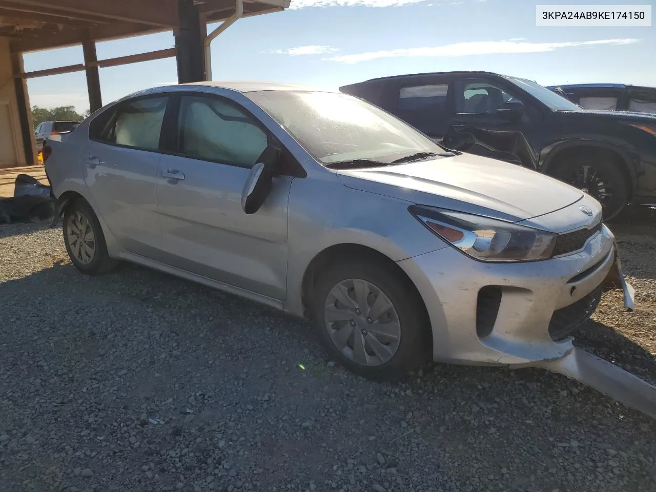 2019 Kia Rio S VIN: 3KPA24AB9KE174150 Lot: 72049914