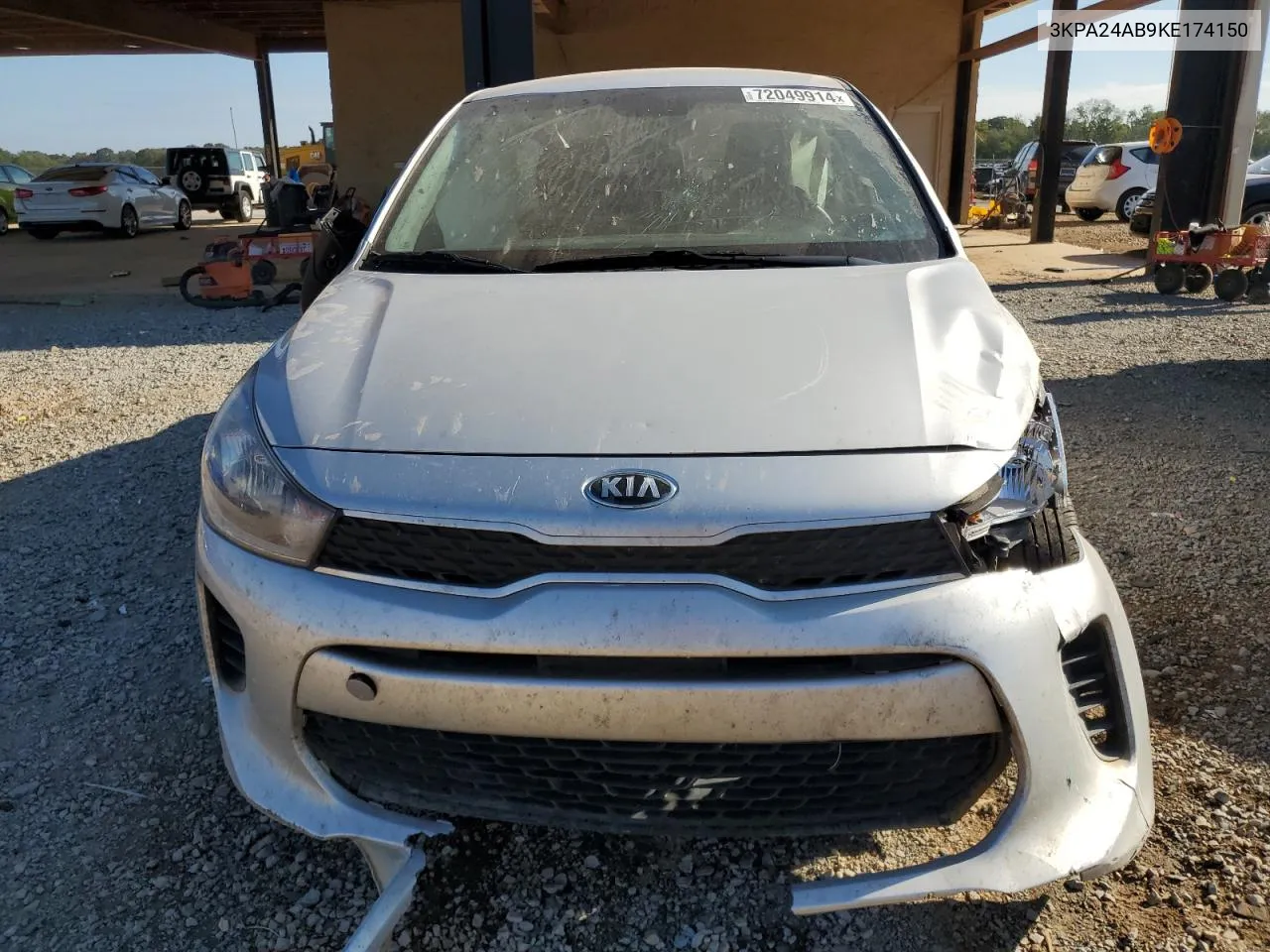 2019 Kia Rio S VIN: 3KPA24AB9KE174150 Lot: 72049914