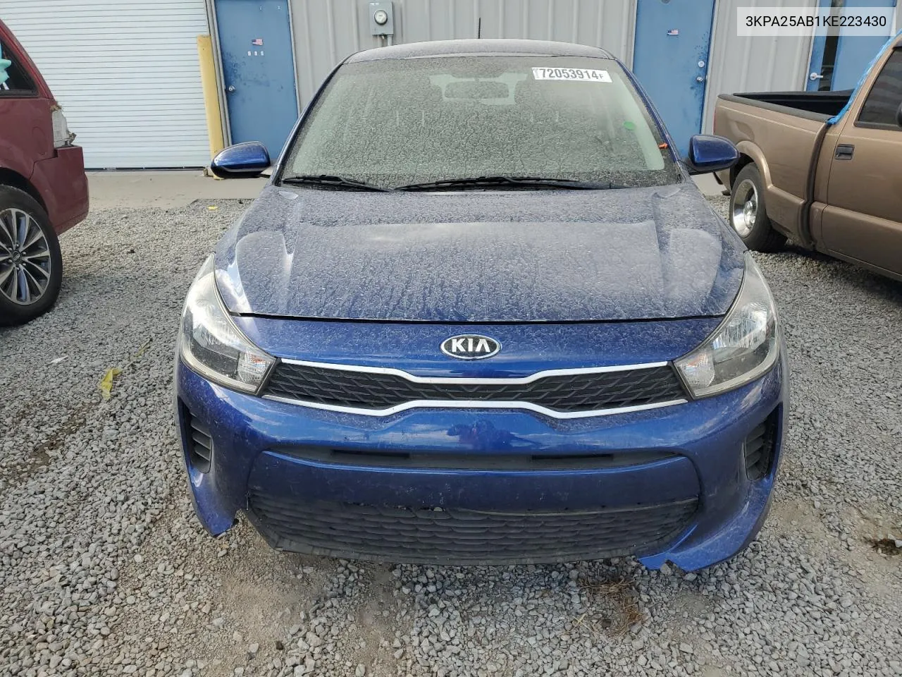 2019 Kia Rio S VIN: 3KPA25AB1KE223430 Lot: 72053914