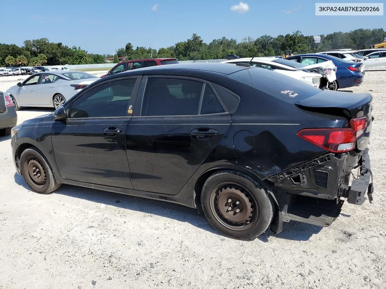 2019 Kia Rio S VIN: 3KPA24AB7KE209266 Lot: 72054064