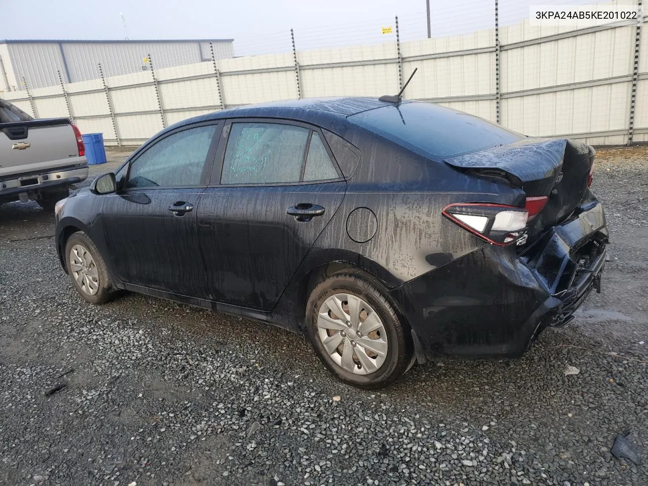 2019 Kia Rio S VIN: 3KPA24AB5KE201022 Lot: 72074304