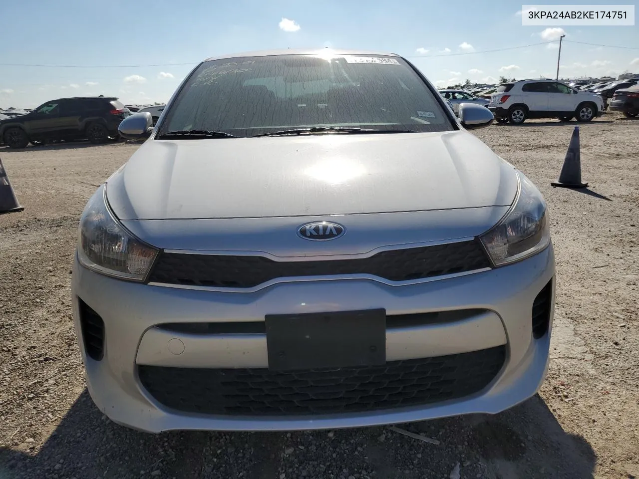 2019 Kia Rio S VIN: 3KPA24AB2KE174751 Lot: 72442684