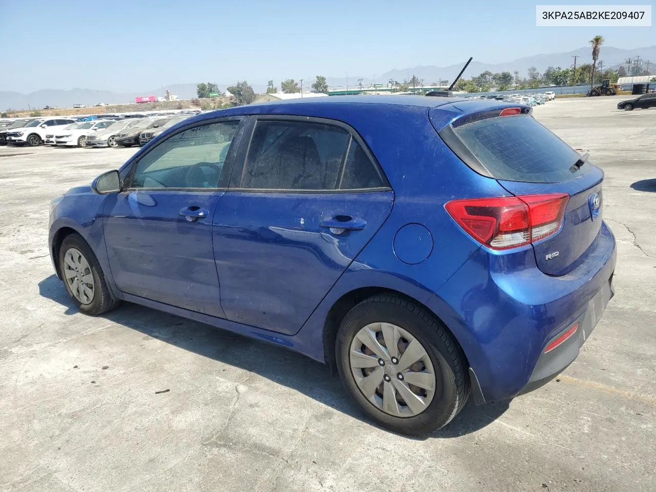 2019 Kia Rio S VIN: 3KPA25AB2KE209407 Lot: 72592734