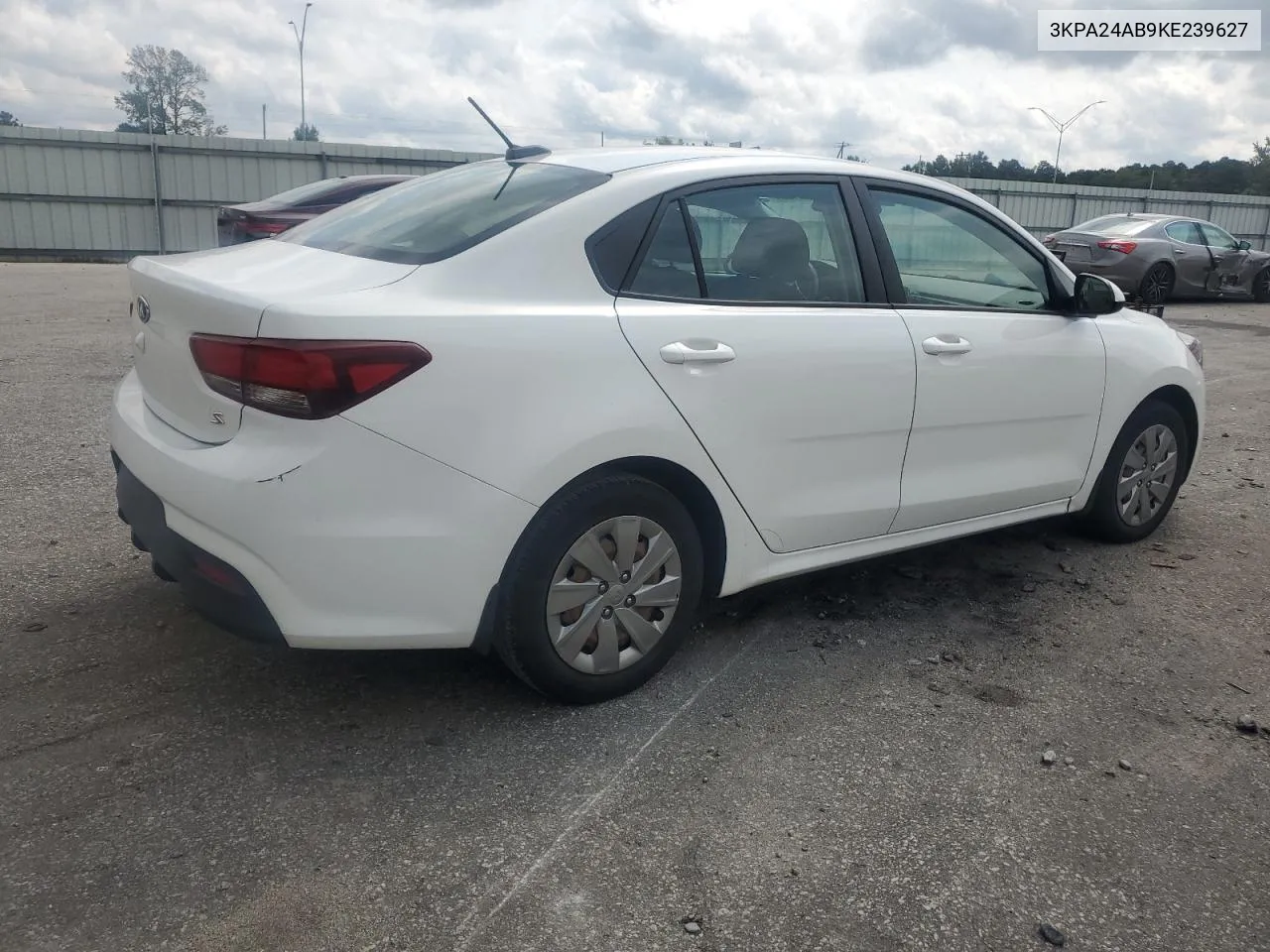 2019 Kia Rio S VIN: 3KPA24AB9KE239627 Lot: 72857564