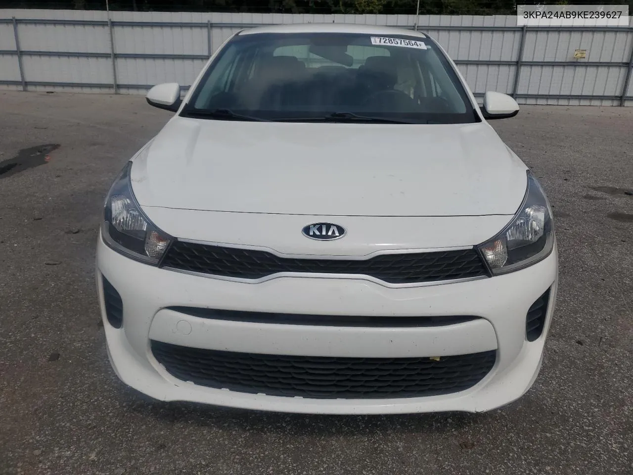 2019 Kia Rio S VIN: 3KPA24AB9KE239627 Lot: 72857564