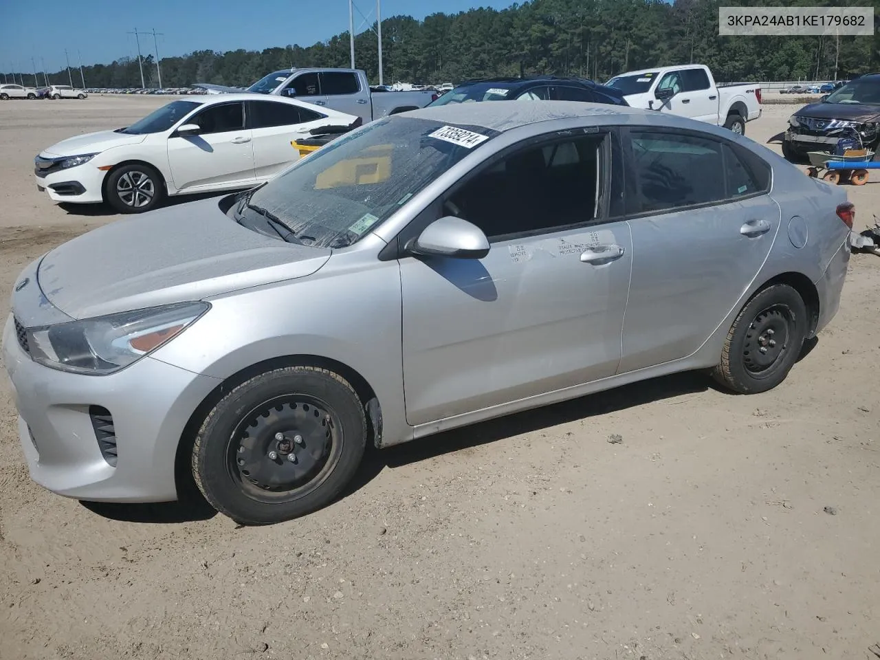 2019 Kia Rio S VIN: 3KPA24AB1KE179682 Lot: 73359214