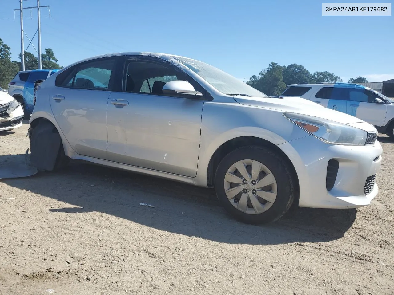 3KPA24AB1KE179682 2019 Kia Rio S