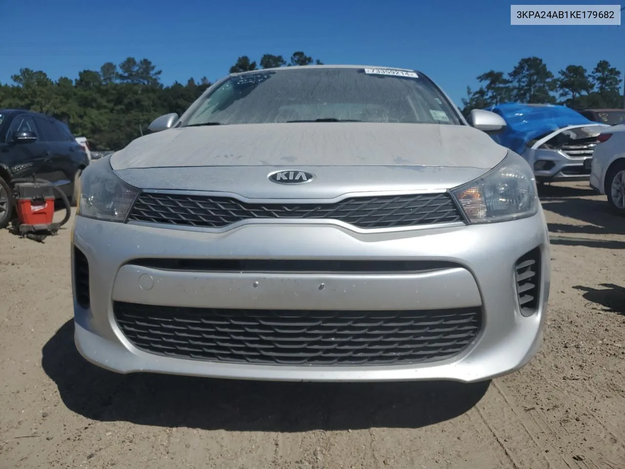 2019 Kia Rio S VIN: 3KPA24AB1KE179682 Lot: 73359214