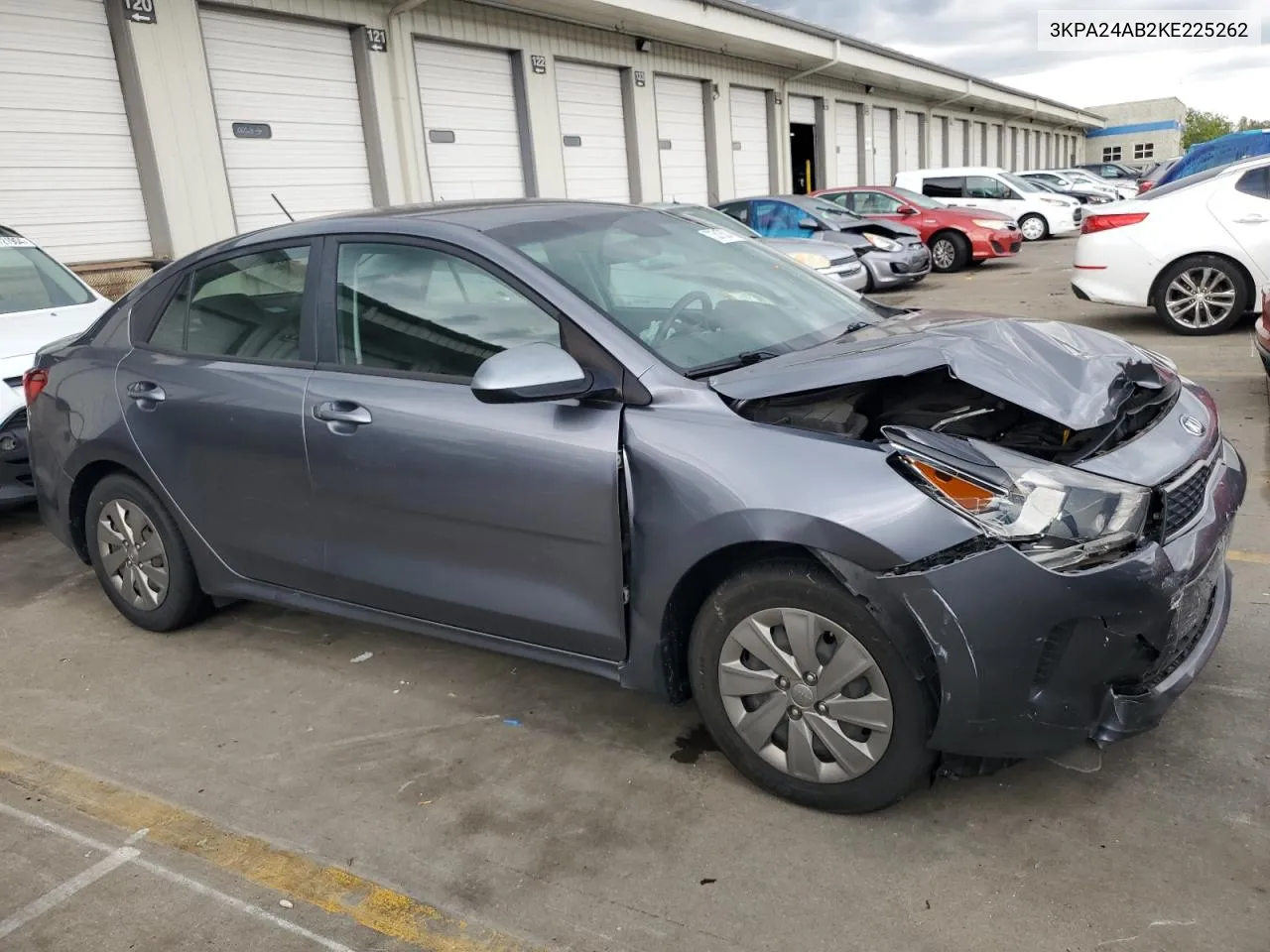 2019 Kia Rio S VIN: 3KPA24AB2KE225262 Lot: 73518074