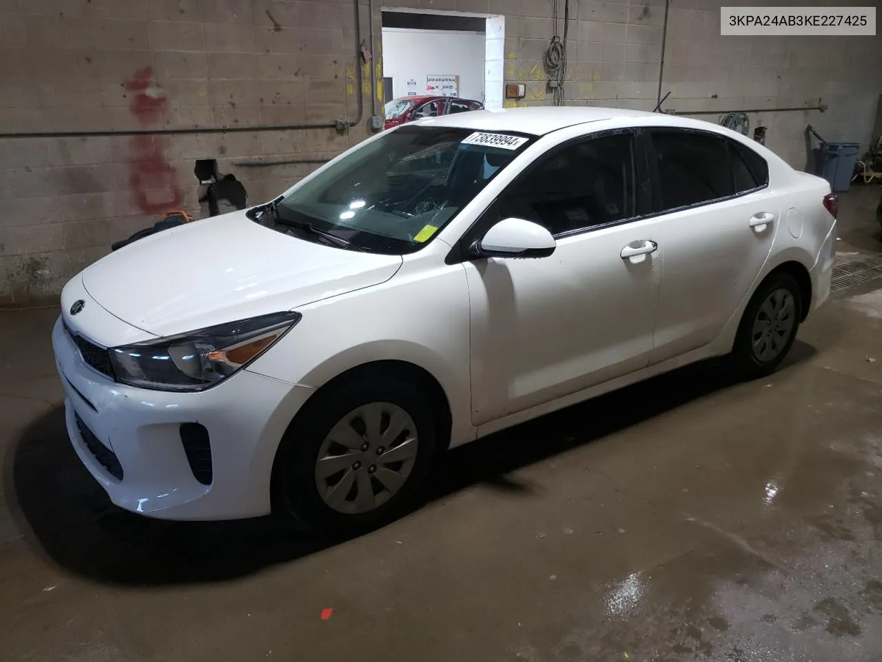 2019 Kia Rio S VIN: 3KPA24AB3KE227425 Lot: 73839994