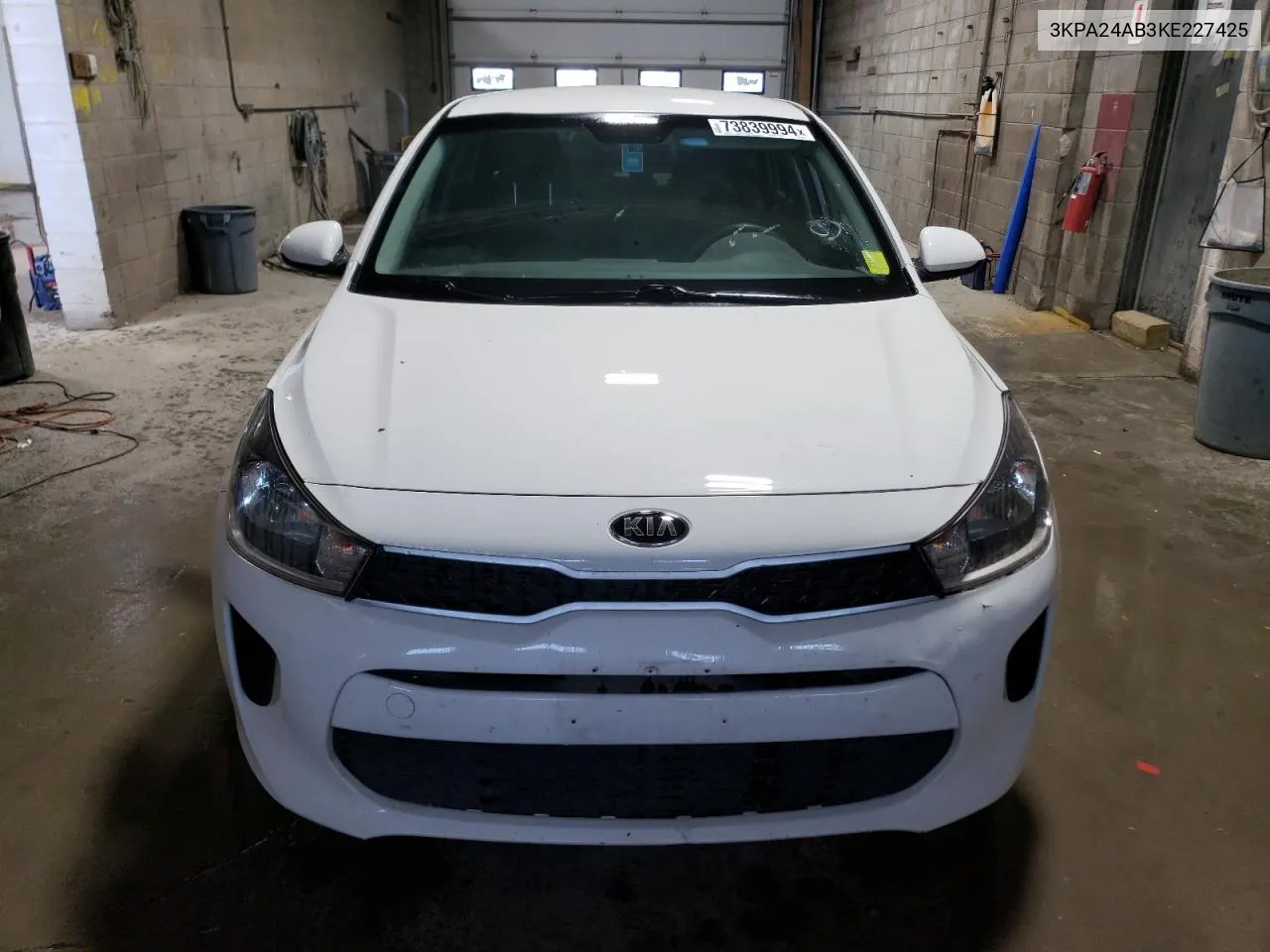 2019 Kia Rio S VIN: 3KPA24AB3KE227425 Lot: 73839994