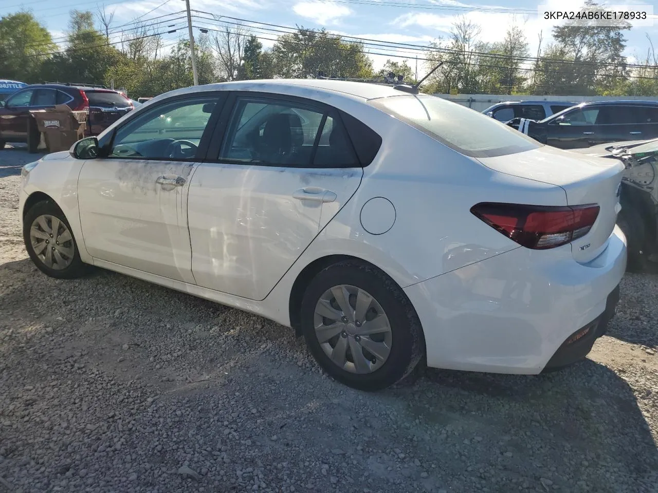 2019 Kia Rio S VIN: 3KPA24AB6KE178933 Lot: 74086004