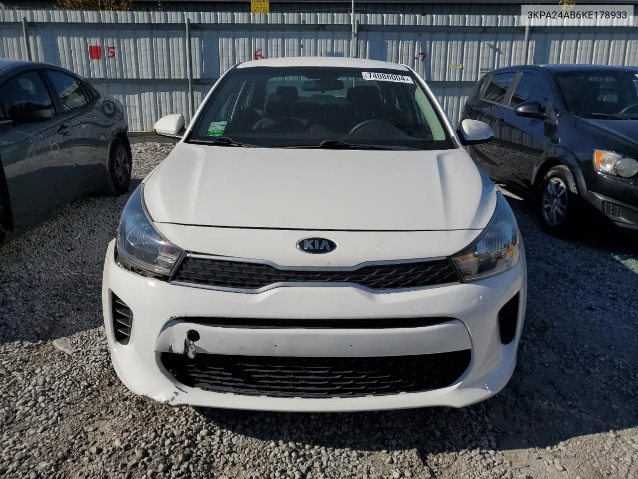 3KPA24AB6KE178933 2019 Kia Rio S