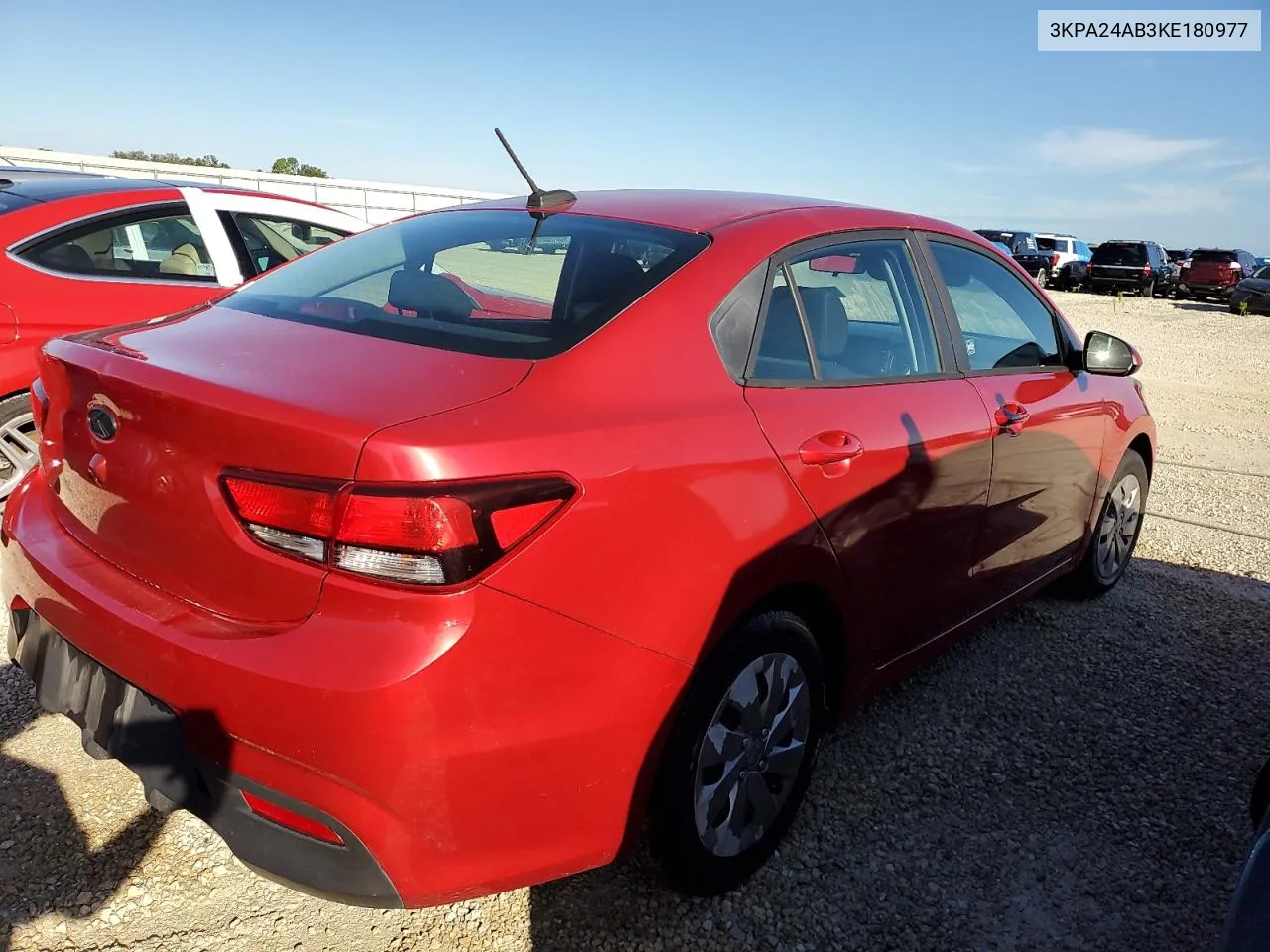 2019 Kia Rio S VIN: 3KPA24AB3KE180977 Lot: 74204964