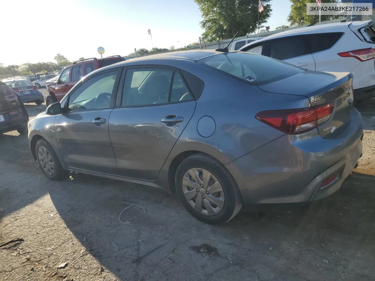 2019 Kia Rio S VIN: 3KPA24AB3KE217266 Lot: 74278114