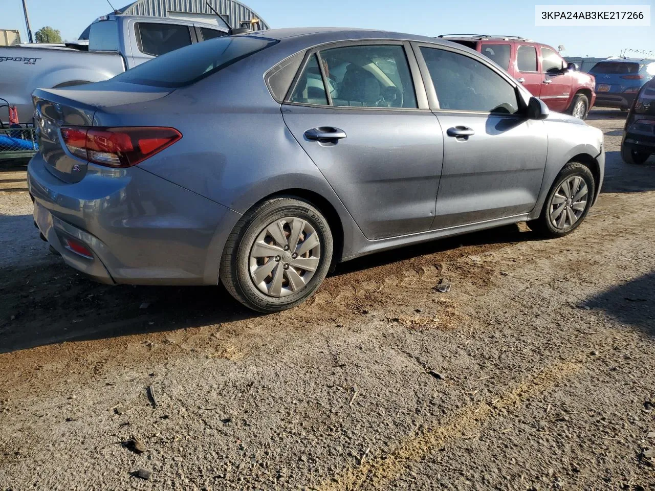 2019 Kia Rio S VIN: 3KPA24AB3KE217266 Lot: 74278114