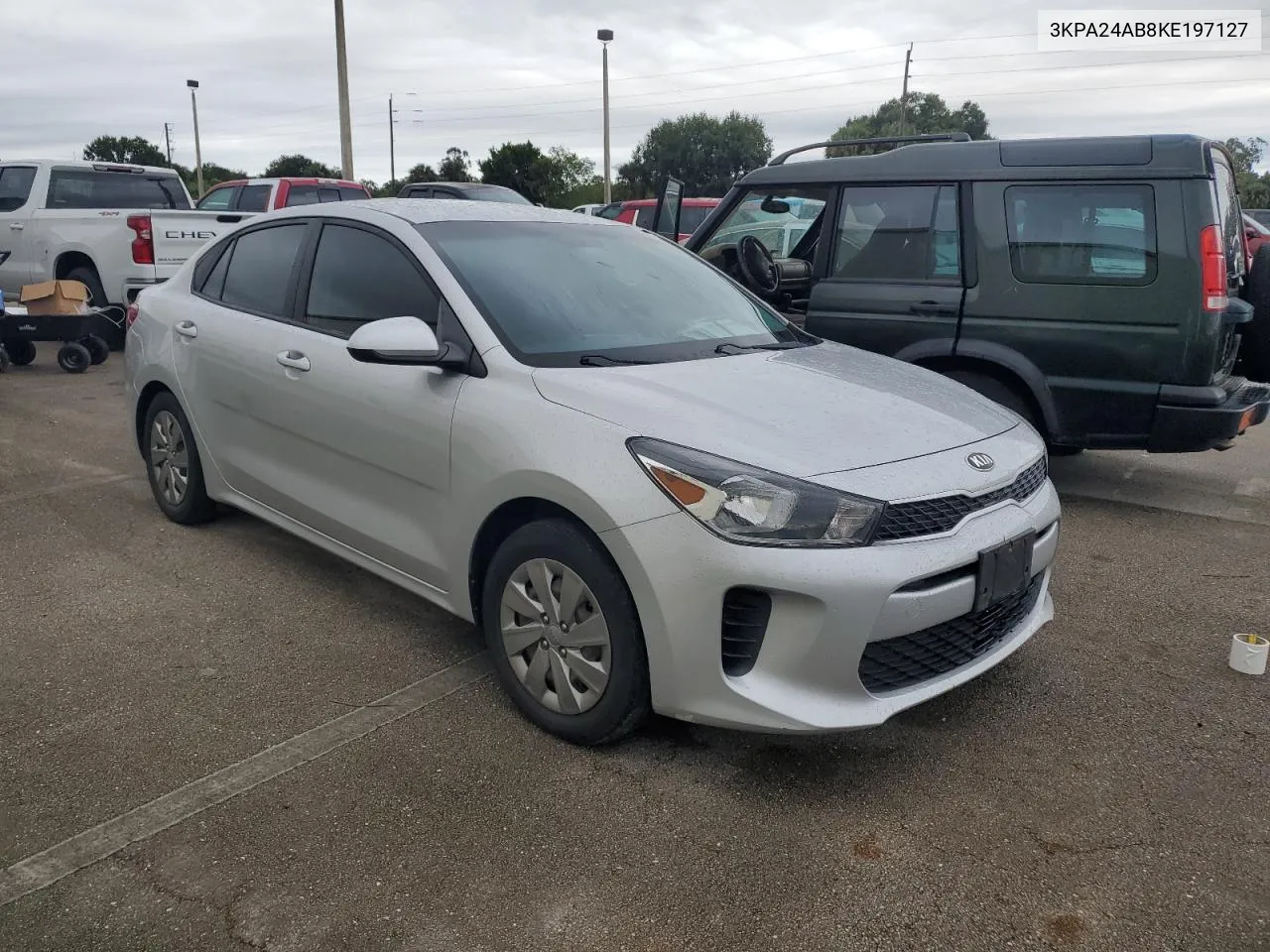 3KPA24AB8KE197127 2019 Kia Rio S