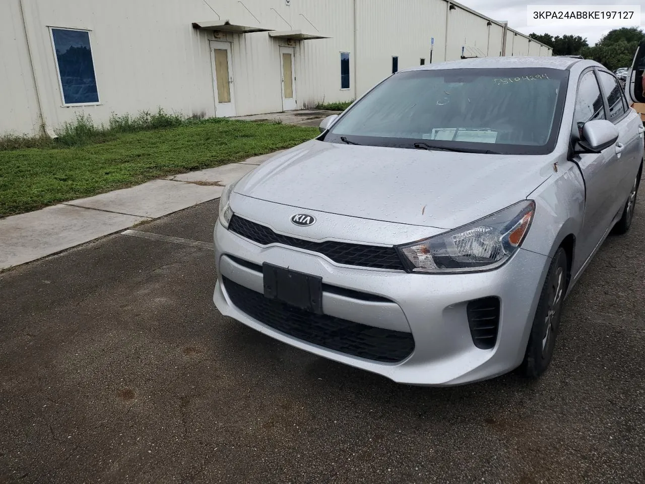 2019 Kia Rio S VIN: 3KPA24AB8KE197127 Lot: 75104294