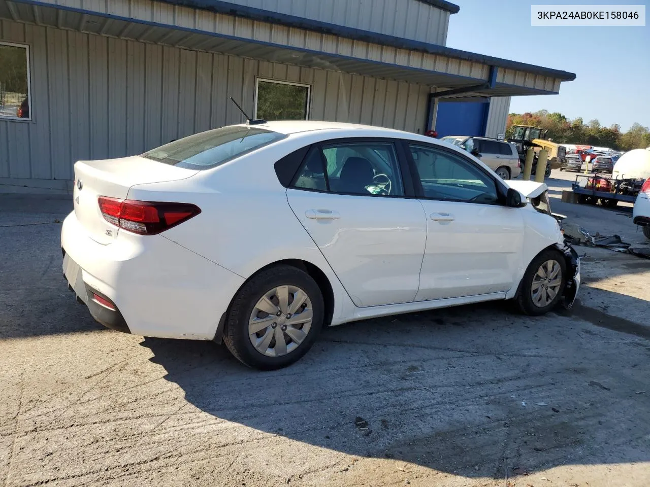 2019 Kia Rio S VIN: 3KPA24AB0KE158046 Lot: 75169464