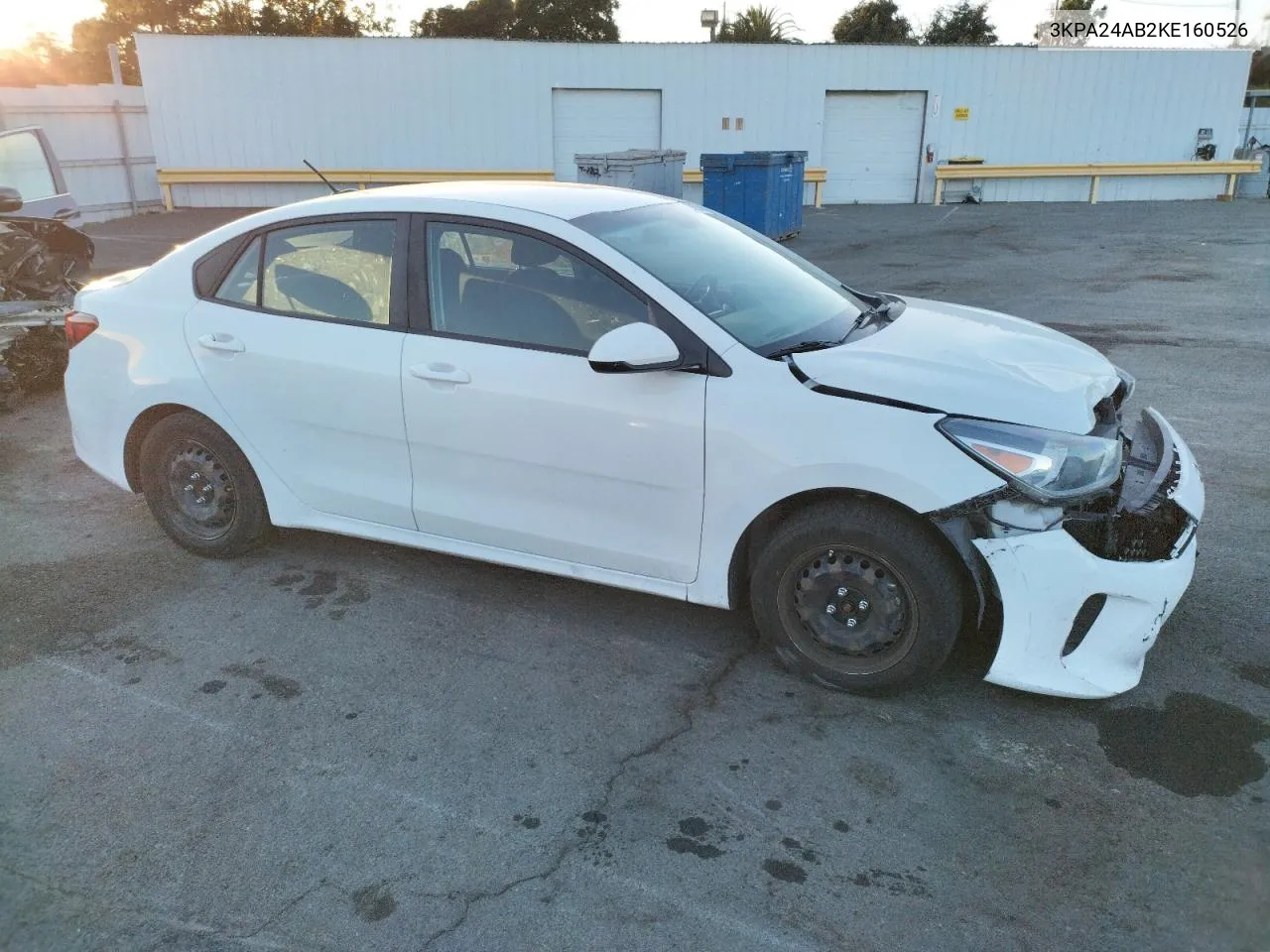 2019 Kia Rio S VIN: 3KPA24AB2KE160526 Lot: 75249514