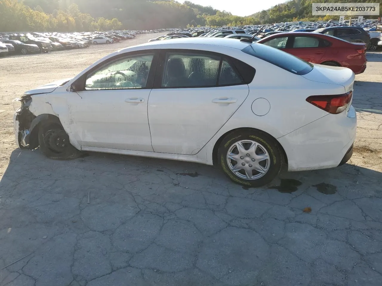 2019 Kia Rio S VIN: 3KPA24AB5KE203773 Lot: 75600164