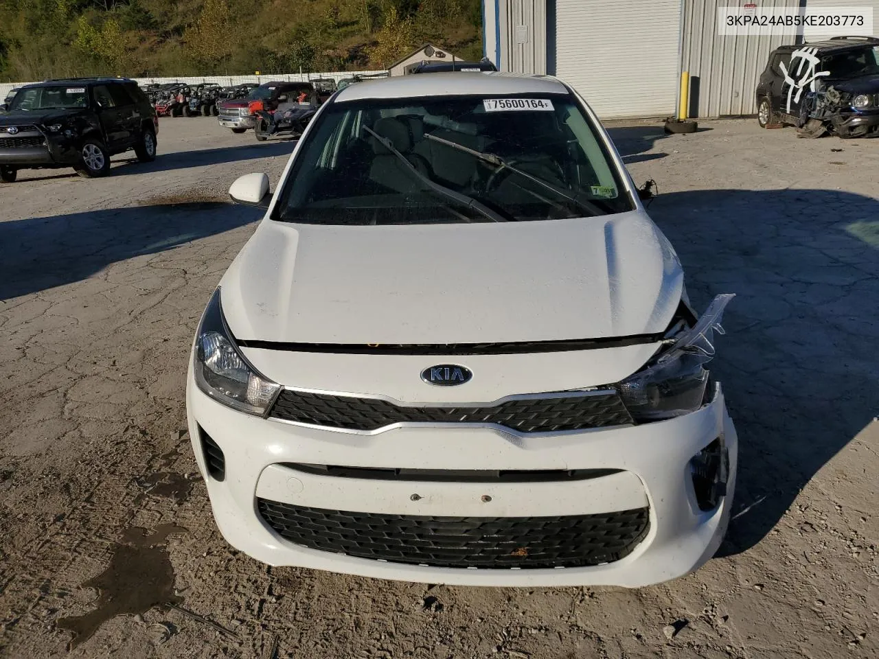 2019 Kia Rio S VIN: 3KPA24AB5KE203773 Lot: 75600164