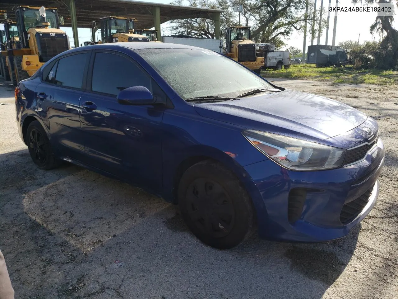 2019 Kia Rio S VIN: 3KPA24AB6KE182402 Lot: 77219194