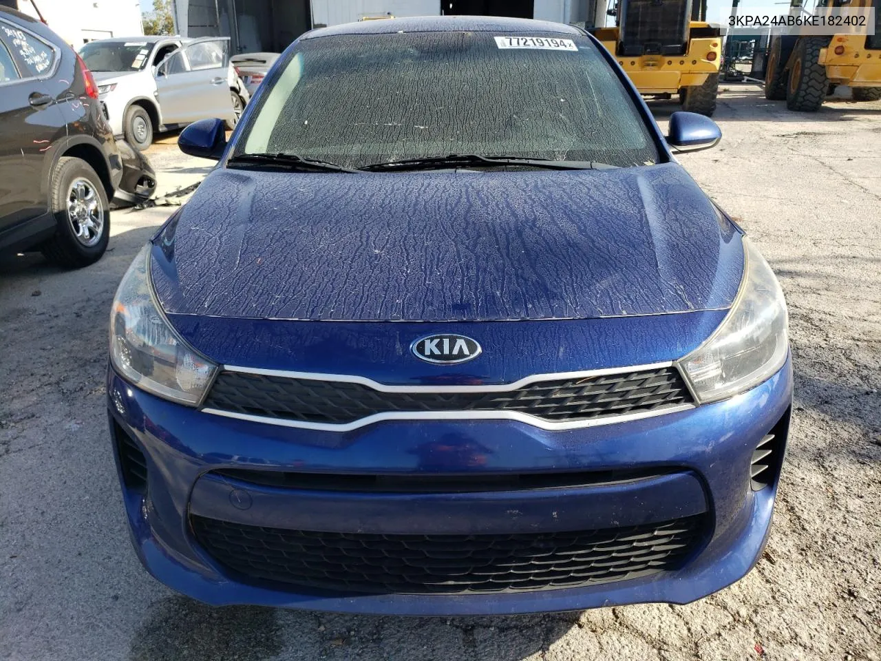 2019 Kia Rio S VIN: 3KPA24AB6KE182402 Lot: 77219194