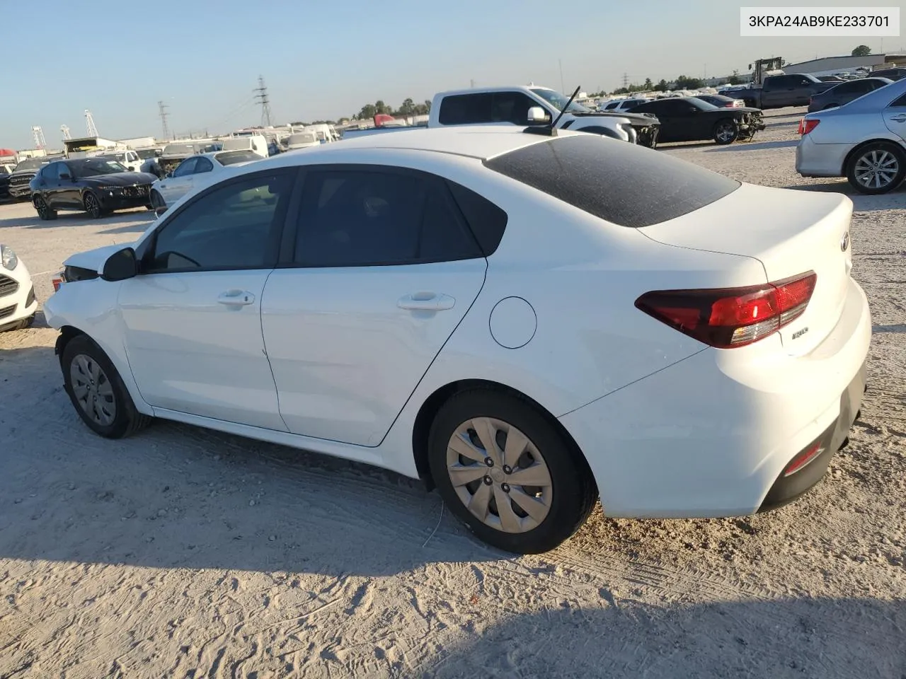 2019 Kia Rio S VIN: 3KPA24AB9KE233701 Lot: 77251554