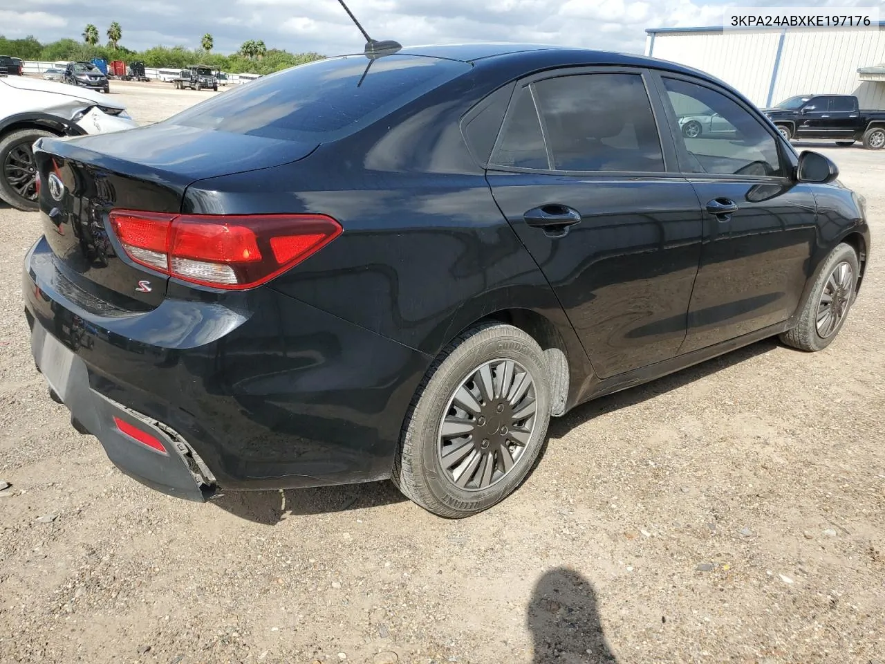 2019 Kia Rio S VIN: 3KPA24ABXKE197176 Lot: 78311554