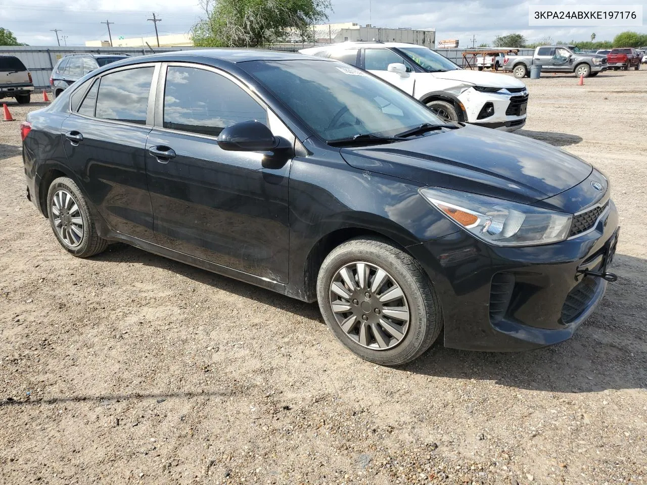 2019 Kia Rio S VIN: 3KPA24ABXKE197176 Lot: 78311554