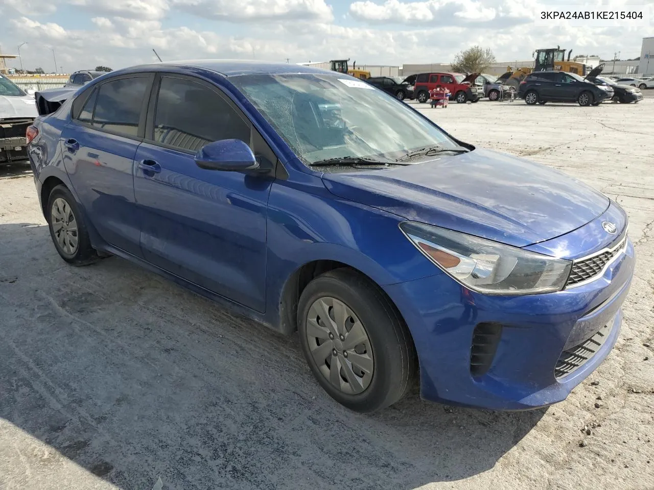 2019 Kia Rio S VIN: 3KPA24AB1KE215404 Lot: 78434794