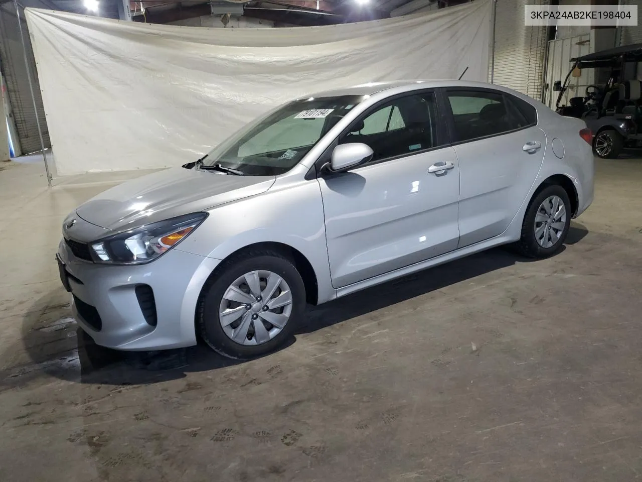 2019 Kia Rio S VIN: 3KPA24AB2KE198404 Lot: 79101194