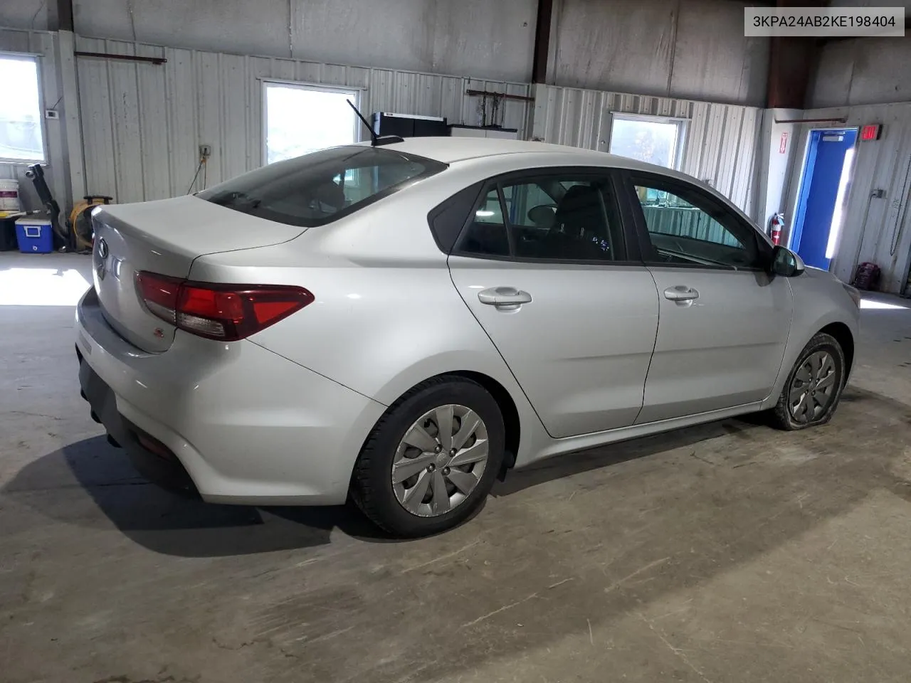 2019 Kia Rio S VIN: 3KPA24AB2KE198404 Lot: 79101194