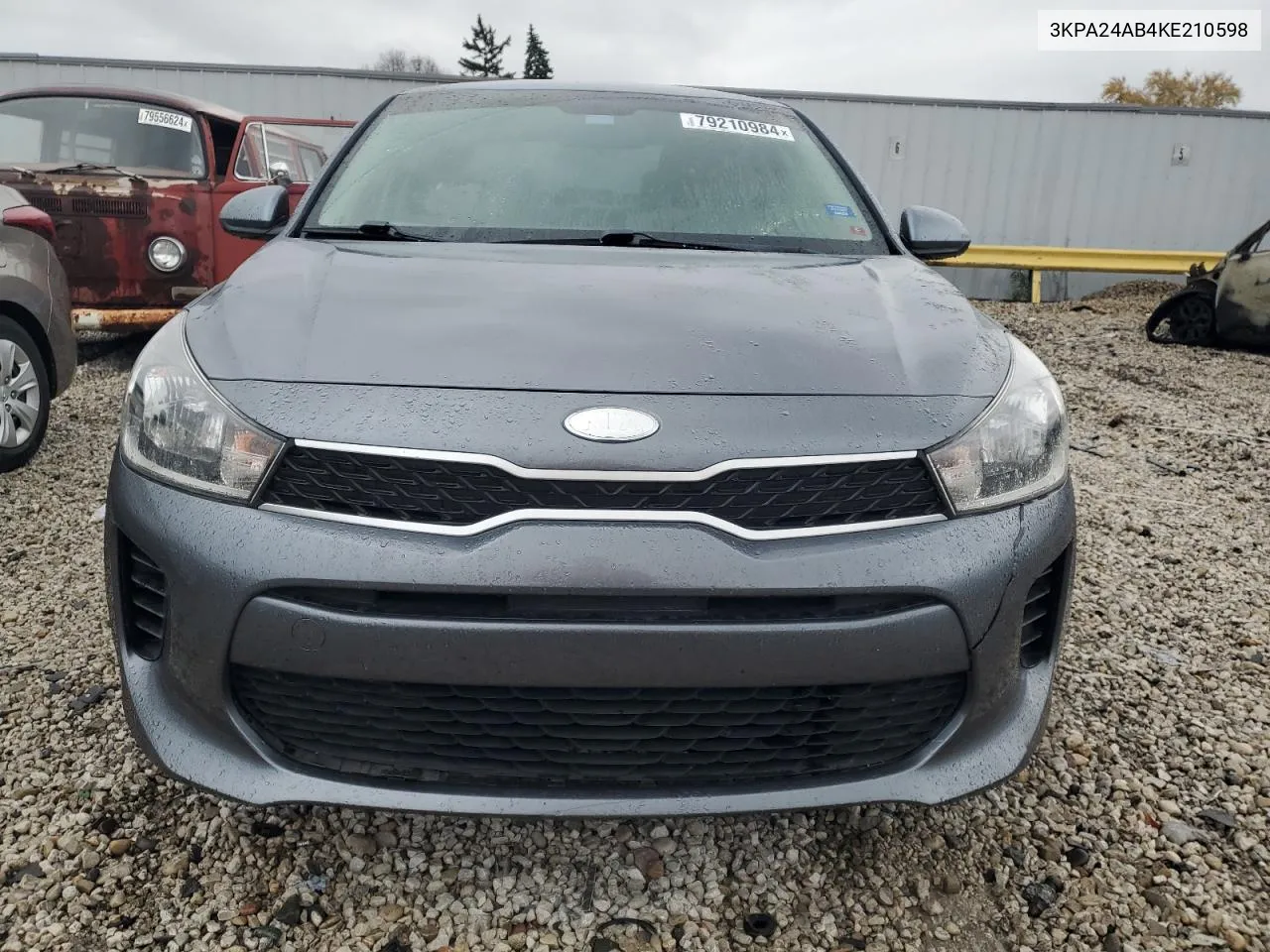 2019 Kia Rio S VIN: 3KPA24AB4KE210598 Lot: 79210984