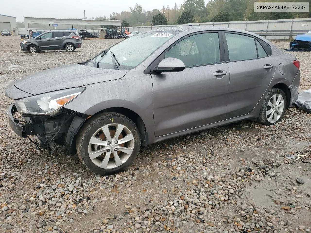 2019 Kia Rio S VIN: 3KPA24AB4KE172287 Lot: 79516714