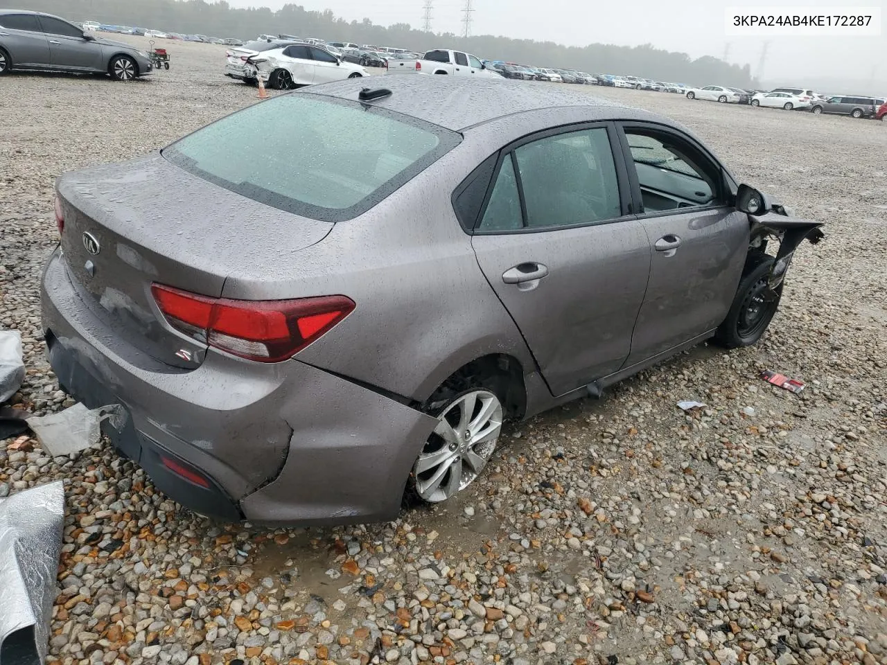 2019 Kia Rio S VIN: 3KPA24AB4KE172287 Lot: 79516714