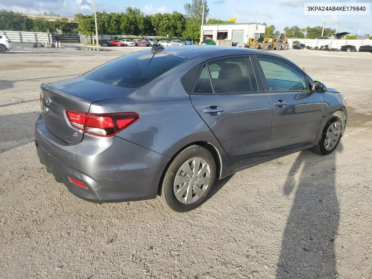 2019 Kia Rio S VIN: 3KPA24AB4KE179840 Lot: 79534084