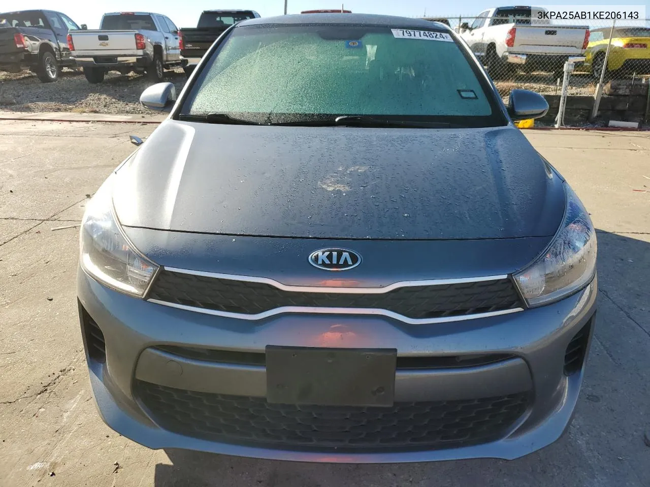 3KPA25AB1KE206143 2019 Kia Rio S