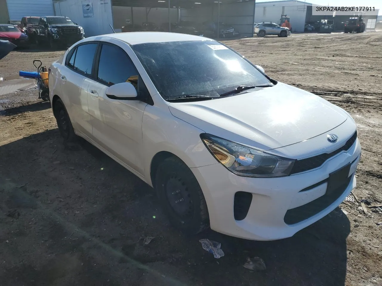 2019 Kia Rio S VIN: 3KPA24AB2KE177911 Lot: 80504674