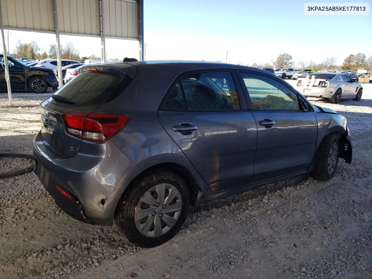 2019 Kia Rio S VIN: 3KPA25AB5KE177813 Lot: 80779584