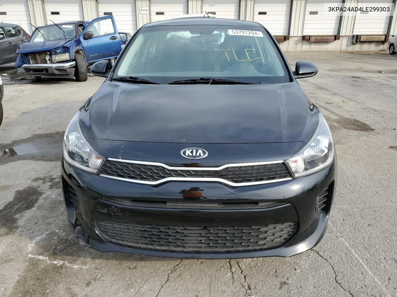 3KPA24AD4LE299303 2020 Kia Rio Lx