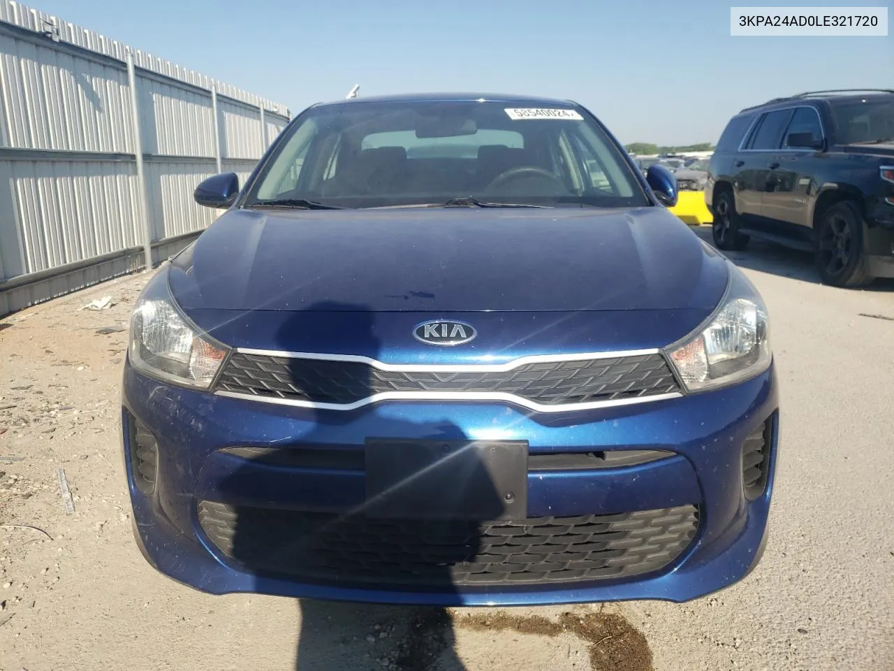 3KPA24AD0LE321720 2020 Kia Rio Lx