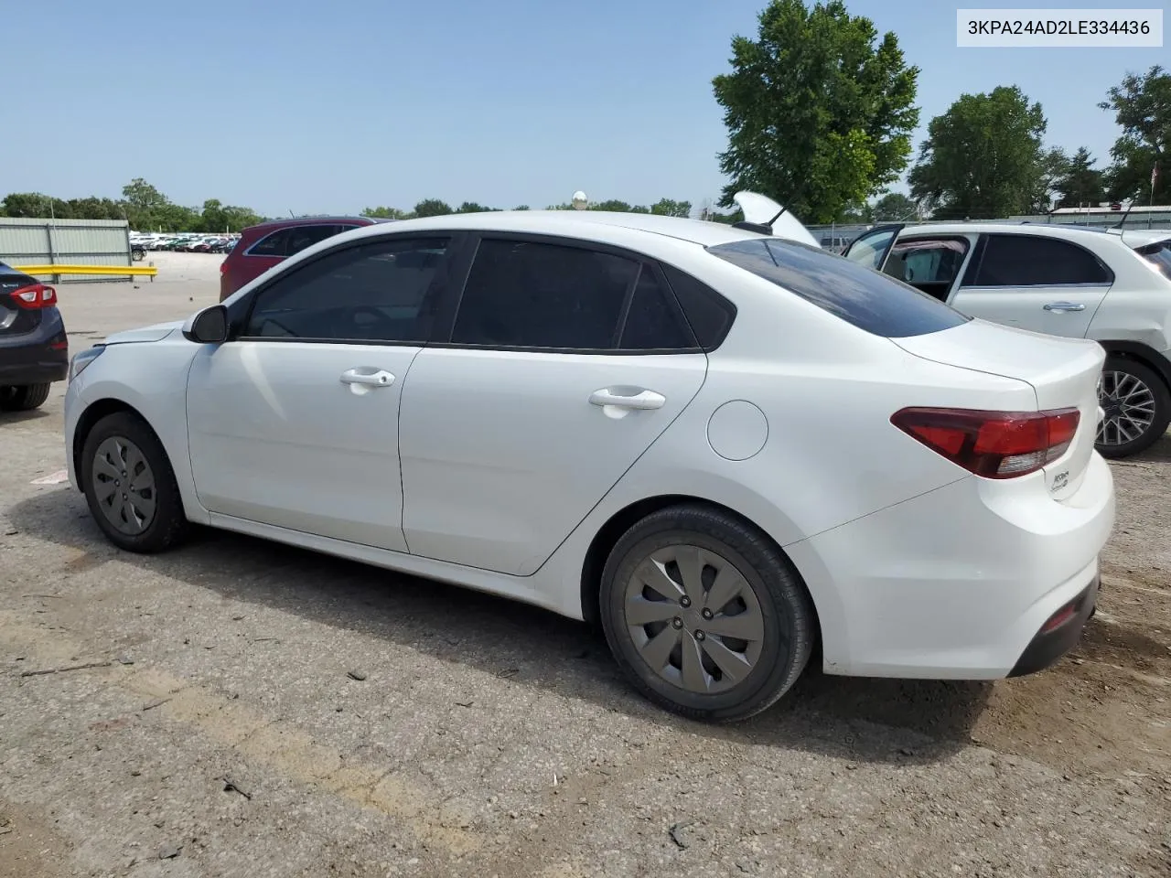 3KPA24AD2LE334436 2020 Kia Rio Lx